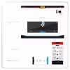 برچسب پوششی ماهوت مدل Juventus مناسب برای تبلت سامسونگ Galaxy Tab S2 9.7 2015 T815