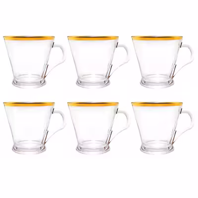 فنجان بلینک مکس مدل آنتالیا KTZB98TL بسته 6 عددی