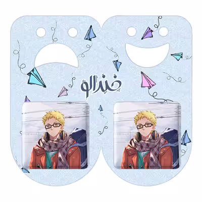 پیکسل خندالو مدل سوکیشیما کئی انیمه آبشار سرنوشت هایکیو کاگیاما کد 11179 به همراه مگنت