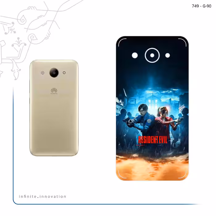 برچسب پوششی ماهوت مدل Residentevil Game Series مناسب برای گوشی موبایل هوآوی Y3 2017