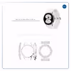 برچسب ماهوت طرح Nastaliq 2 مناسب برای ساعت هوشمند سامسونگ Watch4 40mm