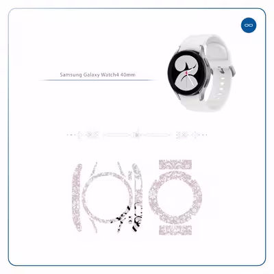 برچسب ماهوت طرح Nastaliq 2 مناسب برای ساعت هوشمند سامسونگ Watch4 40mm