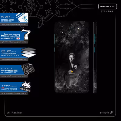 برچسب پوششی ماهوت مدل Al Pacino-FullSkin مناسب برای گوشی موبایل شیائومی Redmi 10X