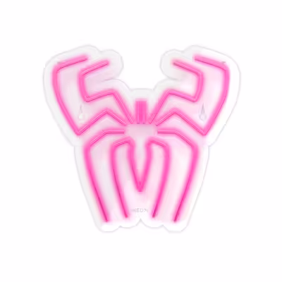 چراغ دیواری نئون دیزاین طرح Spider-GL_PN
