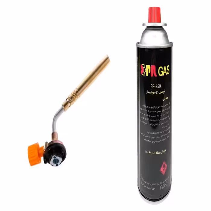  سرپیک شعله افکن پی آر مدل NS-02به همراه کپسول گاز