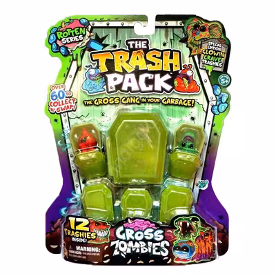 اسباب بازی شانسی گروسری  مدل Zombie مجموعه 6 عددی