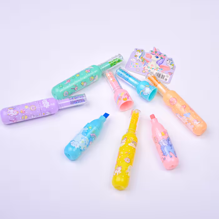 ماژیک علامت گذار مدل یونیکورن بسته 6 عددی