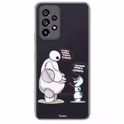 کاور طرح Olaf &amp; Baymax مناسب برای گوشی موبایل سامسونگ Galaxy A33 5G