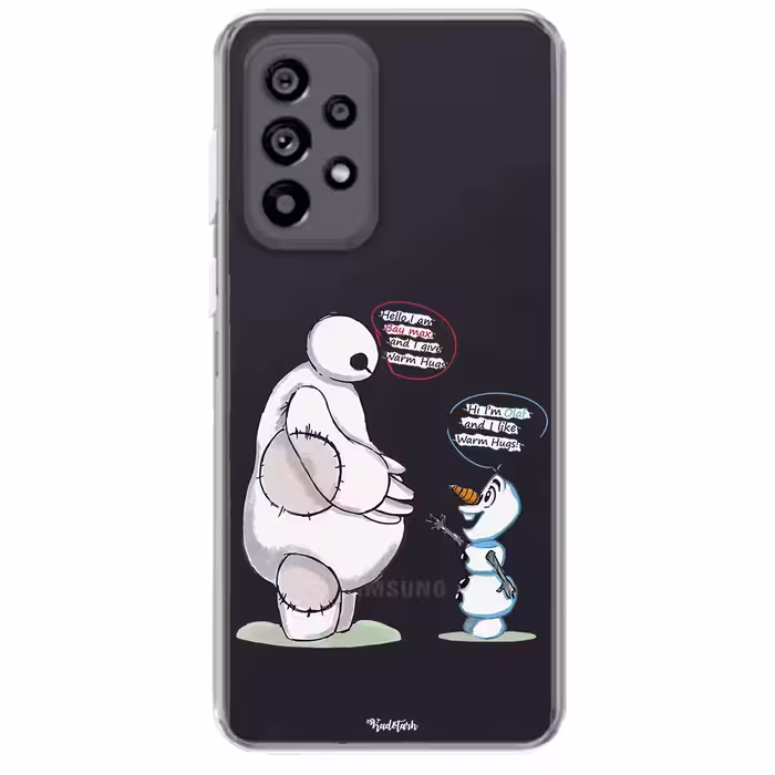 کاور طرح Olaf &amp; Baymax مناسب برای گوشی موبایل سامسونگ Galaxy A33 5G