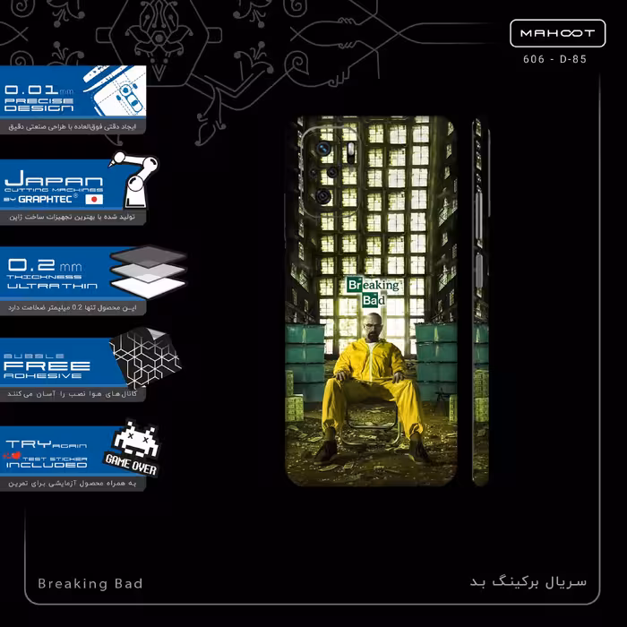 برچسب پوششی ماهوت مدل Breaking Bad-FullSkin مناسب برای گوشی موبایل شیائومی Poco M5s