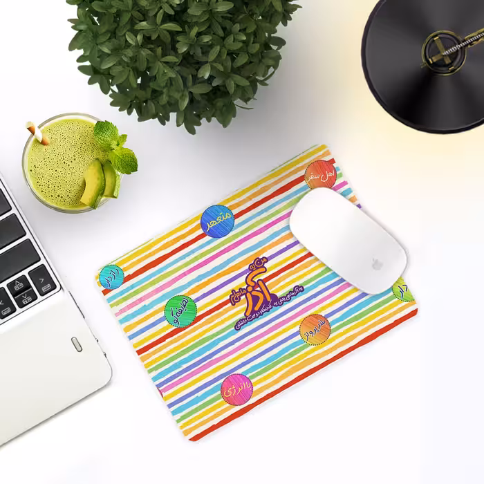 ماوس پد ترمه طراحان ایده مدل ماه تولد آذر کد bm09