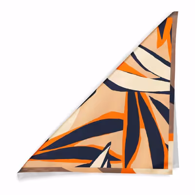 دستمال سر و گردن هاماگراف مدل lutus