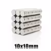 آهن ربا مدل نئودیمیوم استوانه D10x10mm بسته 10عددی