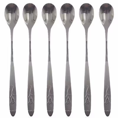 قاشق شربت خوری مدل mikhak مجموعه 6 عددی