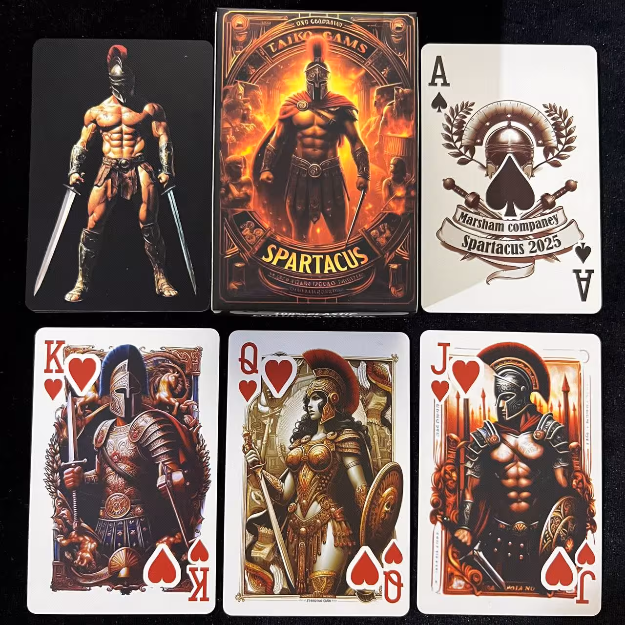 کارت بازی اسپارتاکوس | Spartacus Playing Cards