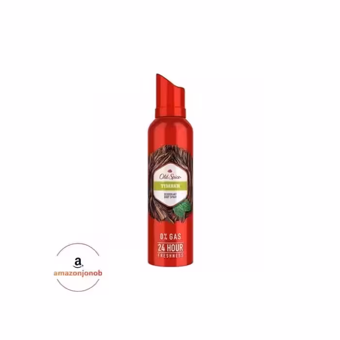 اسپری دئودورانت بدن الد اسپایس Old Spice مدل Timber حجم 140 میل(اورجینال)