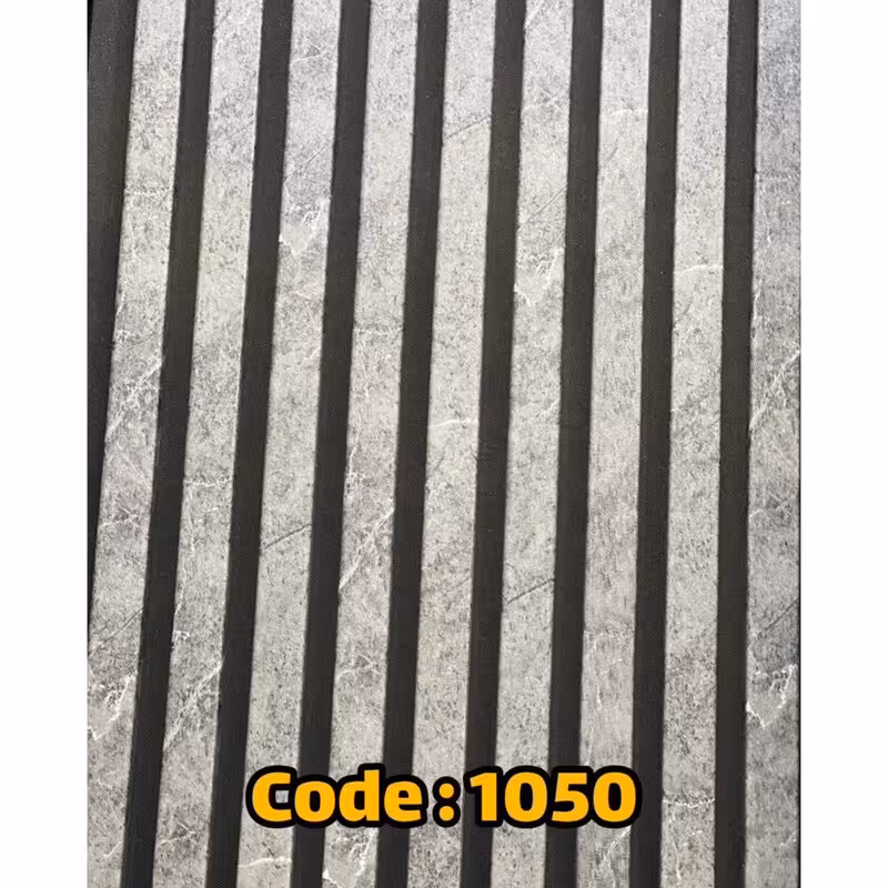ترمووال فوم پنل کد 1050، مغزMDF روکش PVC سایز50 در 280 cm، عرض چوب 3cm (ارسال با باربری از تهران  به کل کشور) (پس کرایه)