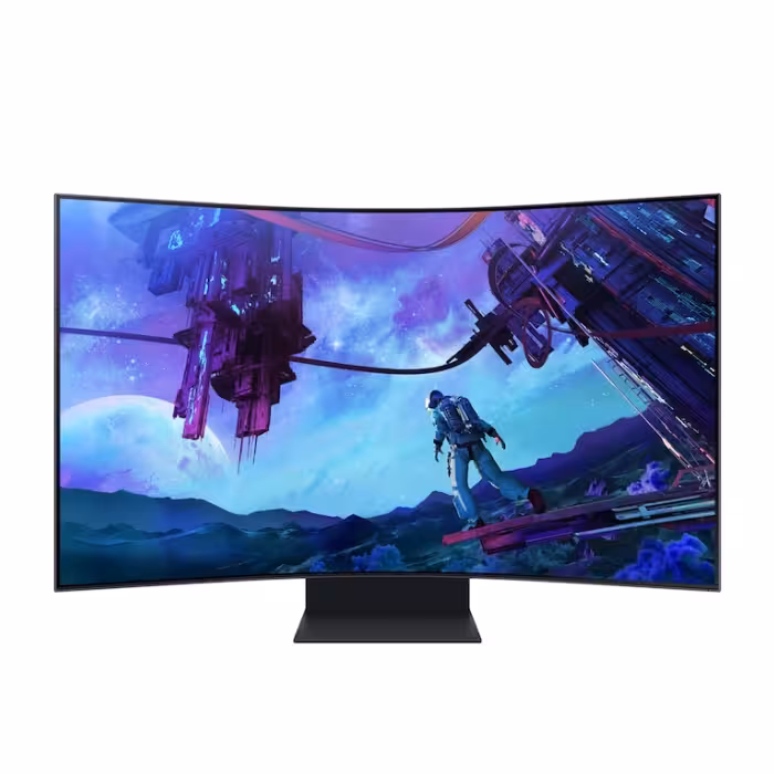 Samsung Odyssey Ark LS 55BG970N 55Inch 4K UHD 165Hz 1ms VA Curved Gaming Monitor