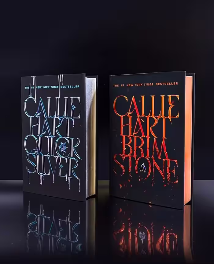 مجموعه 2 جلدی کتاب Quicksilver &Brimstone اثر Callie Hart (زبان انگلیسی متن کامل)