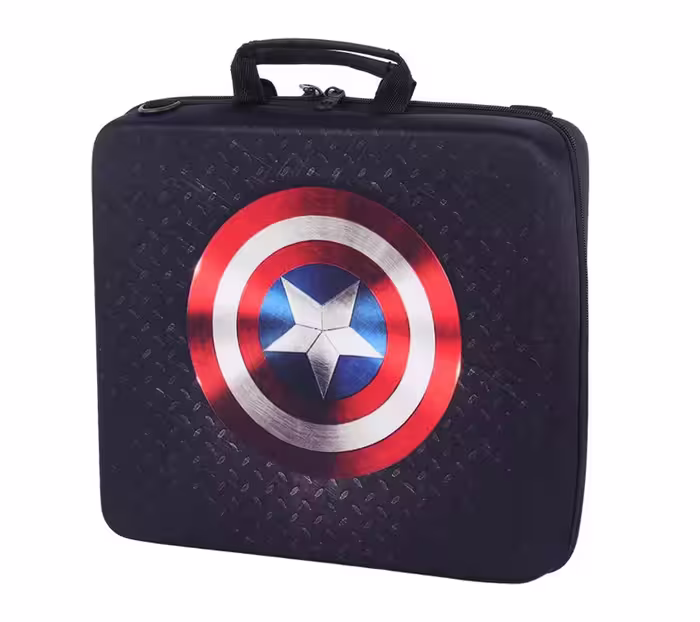 خرید و قیمت کیف کنسول بازی PS4 طرح Capitan America