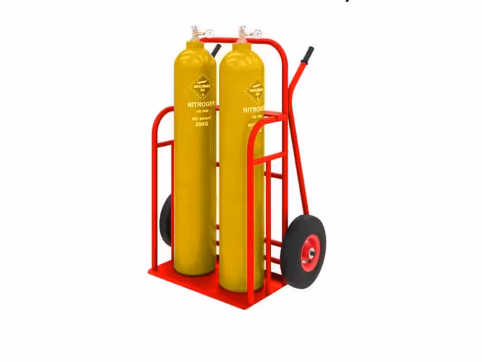 چرخ دستی حمل جفت کپسول