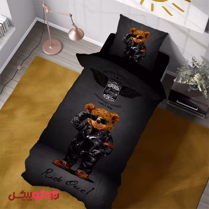 روتختی سه بعدی تدی موتور سوار BD707