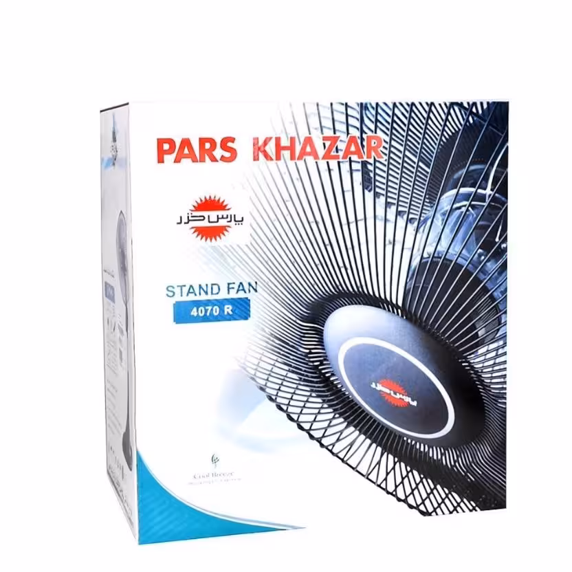 پنکه 4070 کنترل دار پارس خزر   رنگ طوسی