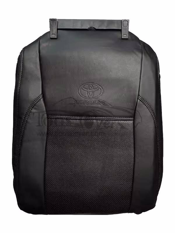 روکش صندلی خودرو تویوتا کرولا 2014 تا 2018 چرم مشکی