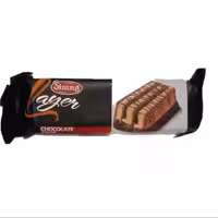 کیک اسفنجی سه لایه با کرم کاکائو سیرنگ 60 گرمی