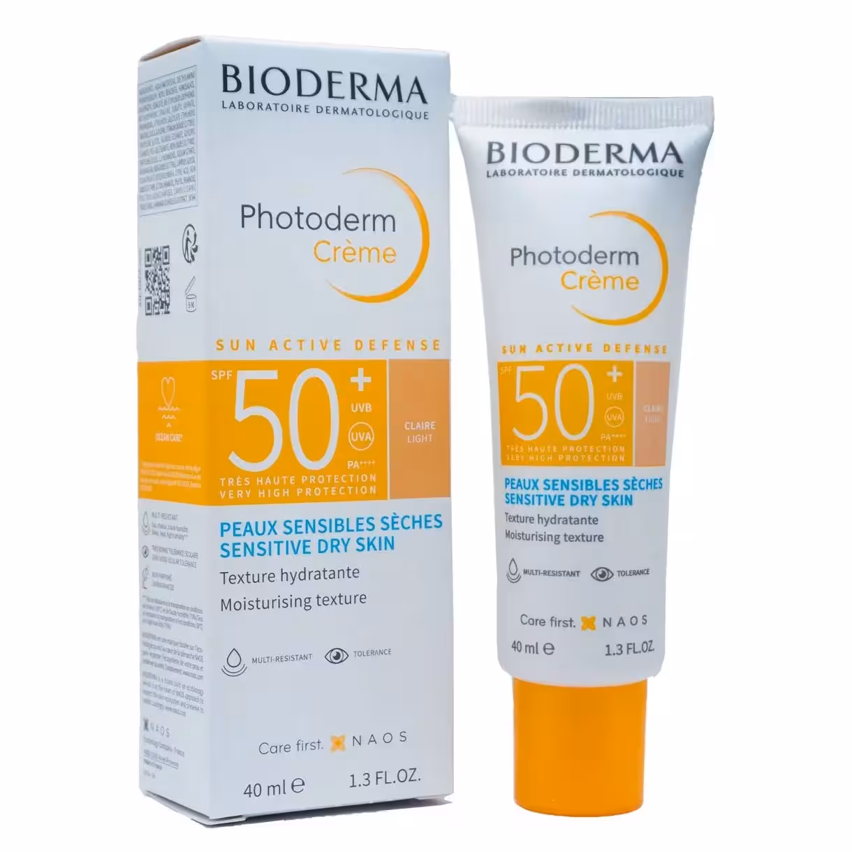 کرم ضد آفتاب رنگی و مرطوب کننده بایودرما فتودرم SPF 50 حجم 40 میل