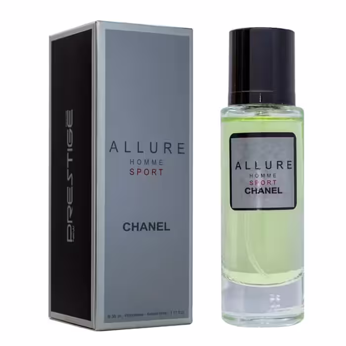 عطر جیبی مردانه پرستیژ مدل Allure Homme Sport حجم 35 میل