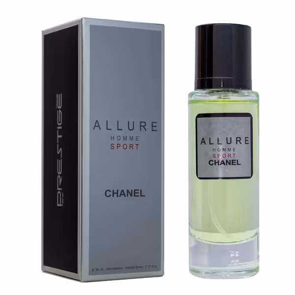عطر جیبی مردانه پرستیژ مدل Allure Homme Sport حجم 35 میل