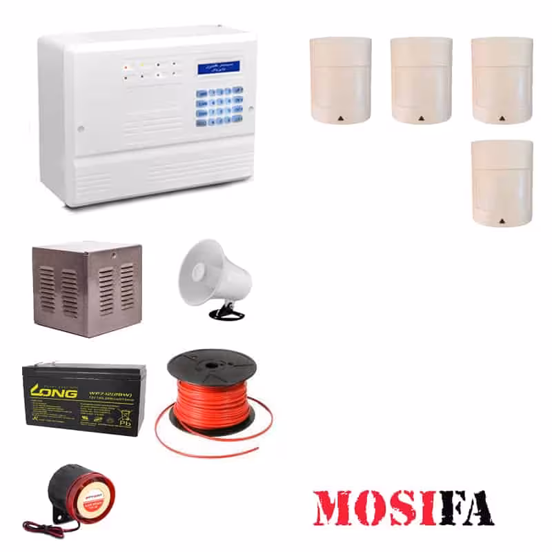 پکیج دزدگیر اماکن فایروال F10 مدل FPR4