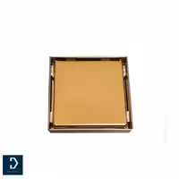 کفشور مربعی پلاس طلایی 12*12 سانتی