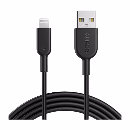کابل 1.8 متری USB به Lightning انکر مدل Anker Powerline II A8433