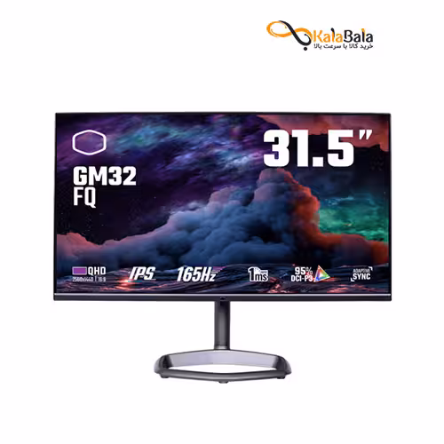 خرید و قیمت مانیتور گیمینگ کولرمستر GM32-FQ 32" QHD