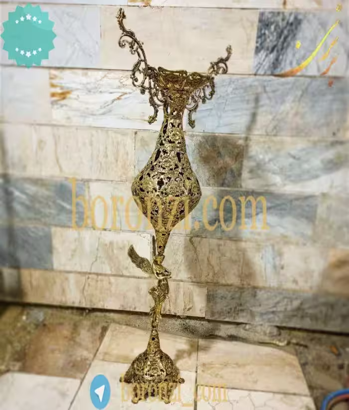 گلدان توری طرح جدید سنگین پایه فرشته