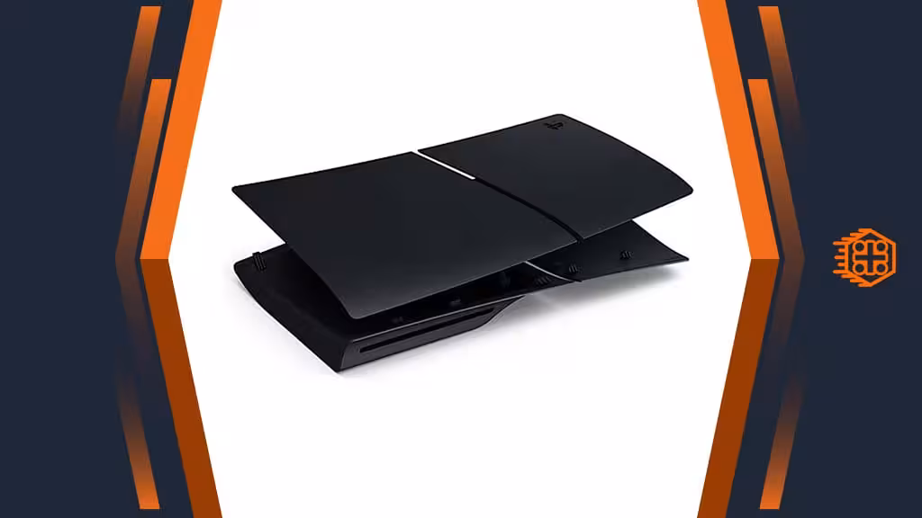 فیس پلیت مخصوص PS5 Slim High Copy – رنگ Midnight Black