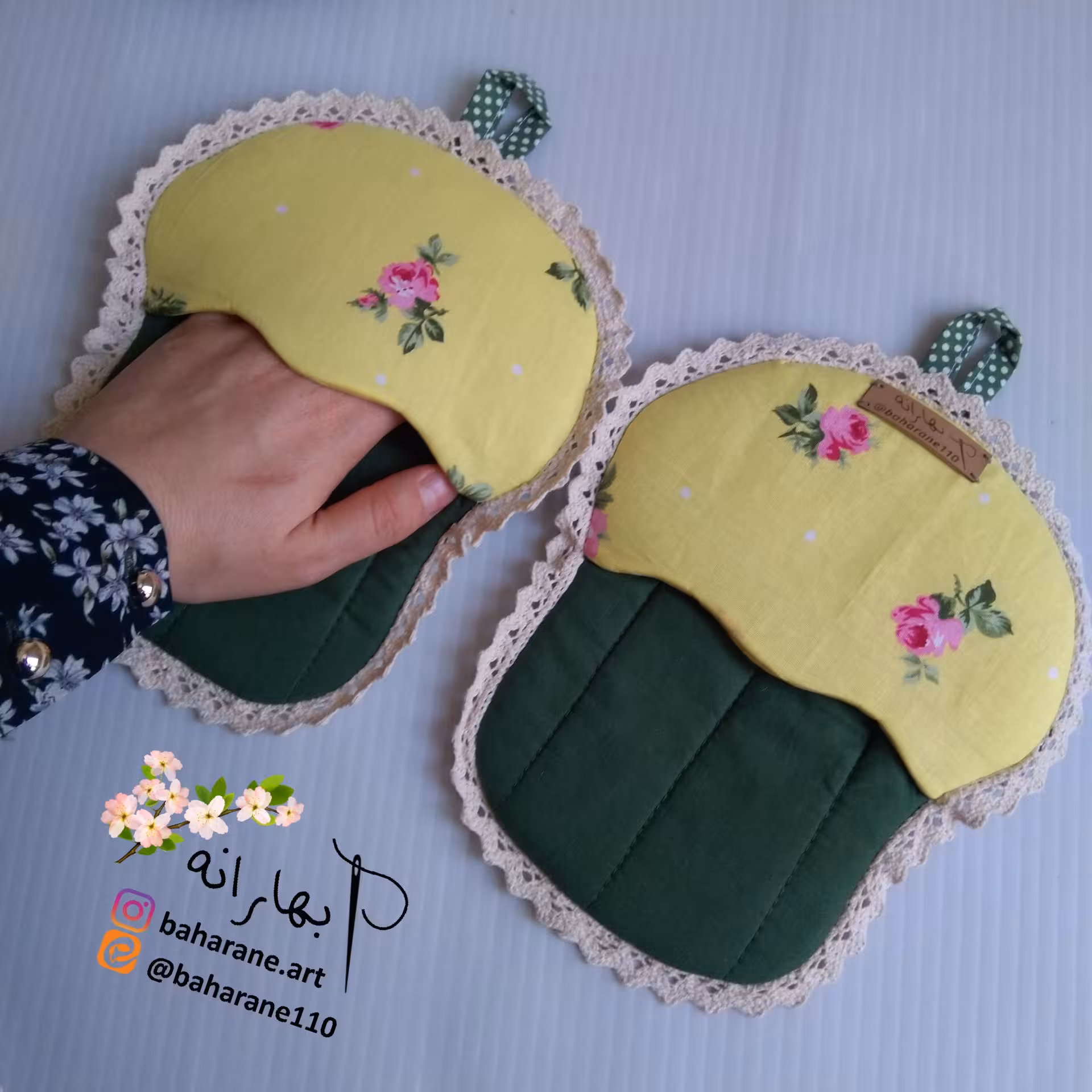 دستگیره آشپزخانه مدل کاپ کیک  بهارانه