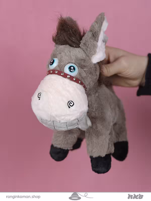 عروسک خر یالدار کد 42_944 Maned donkey doll