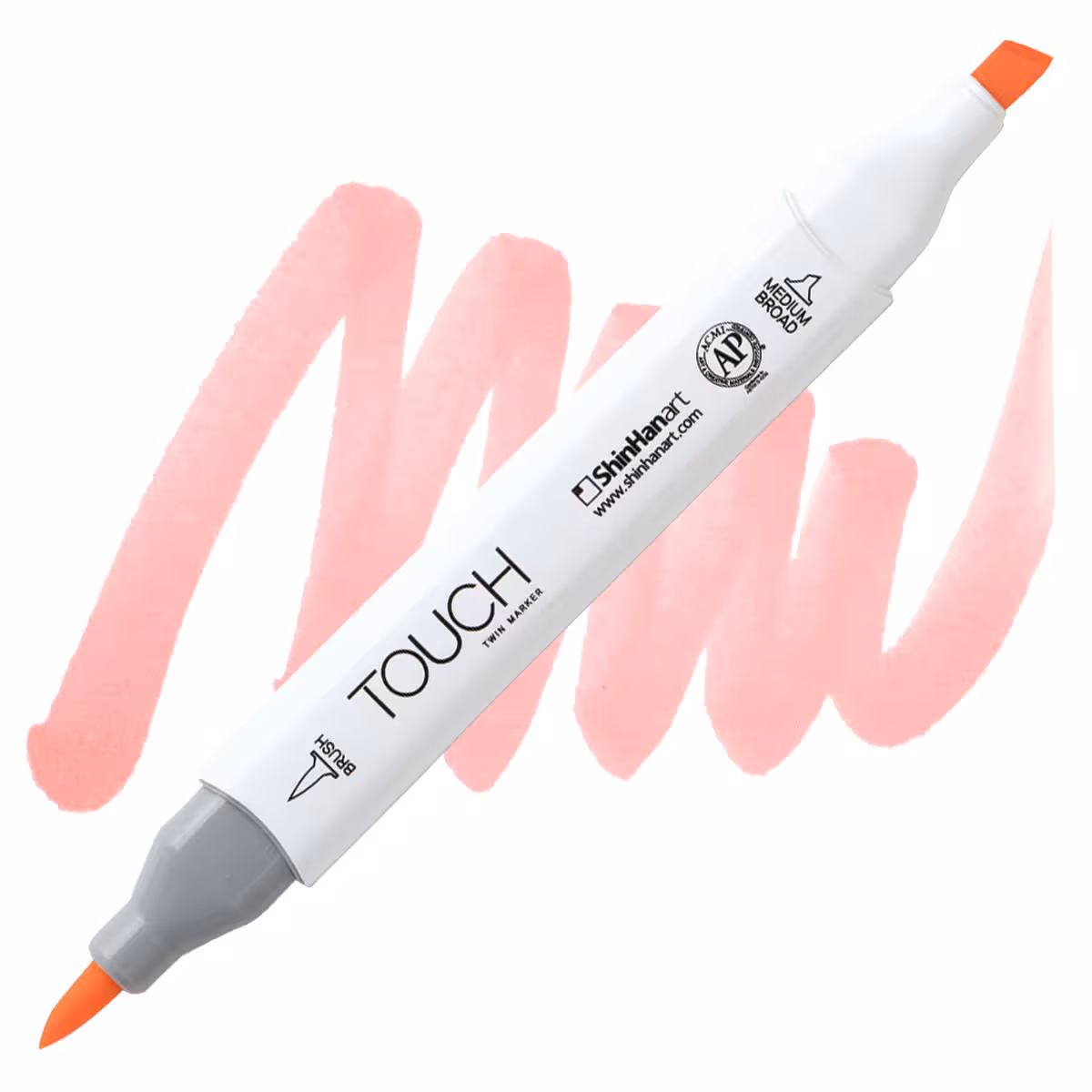 ماژیک طراحی دو سر تاچ (بدنه سفید) کد R140