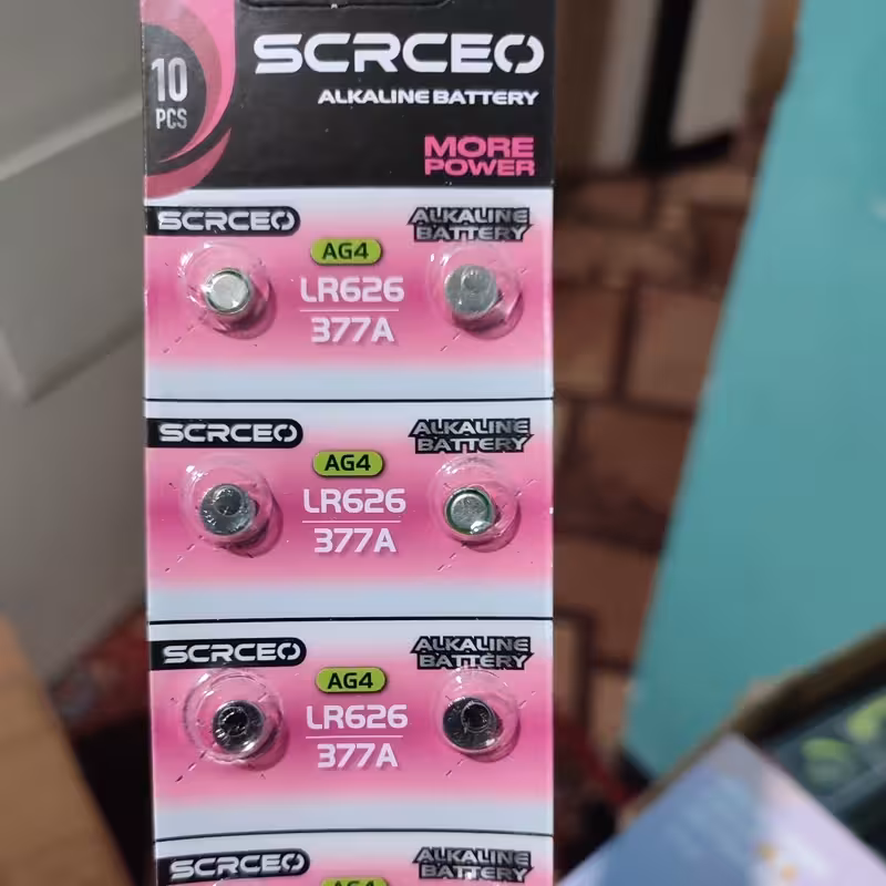 باتری ساعت مچی 377 ورق 10 تایی 25 ت و باتری ریموت 2016 ، 2025 ، 2032 و  باتری های دیگر