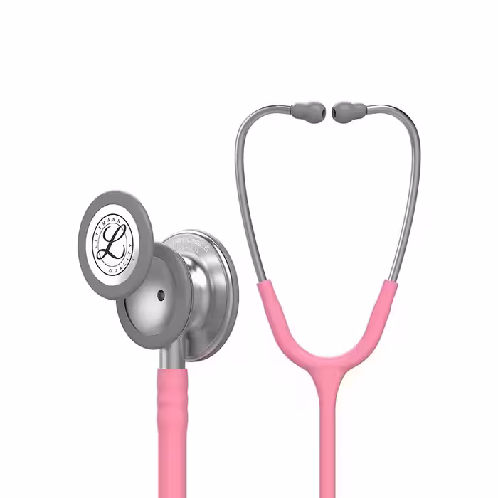 گوشی پزشکی لیتمن مدل کلاسیک 3 رنگ صورتی 5633 | Littmann Classic iii 5633