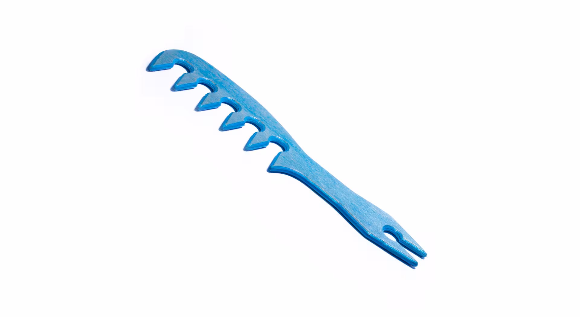 شانه مدل چوبی طرح پاسینوس کوچک