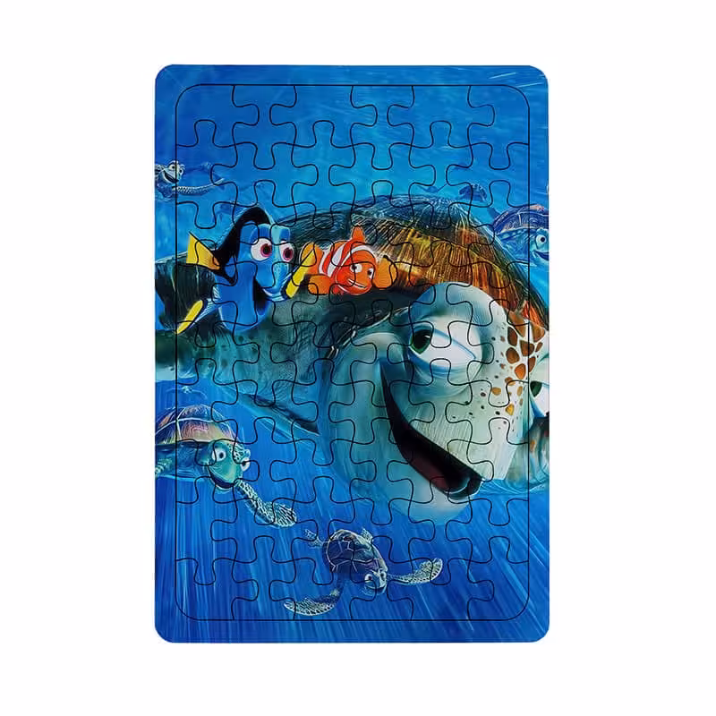 خرید و قیمت پازل چوبی 54 تکه طرح نمو کد 9233