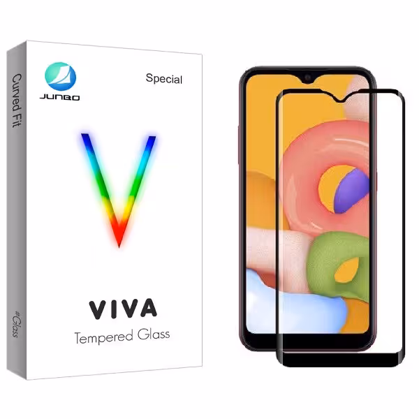 محافظ صفحه نمایش جانبو مدل FUL مناسب برای گوشی موبایل سامسونگ Galaxy A12