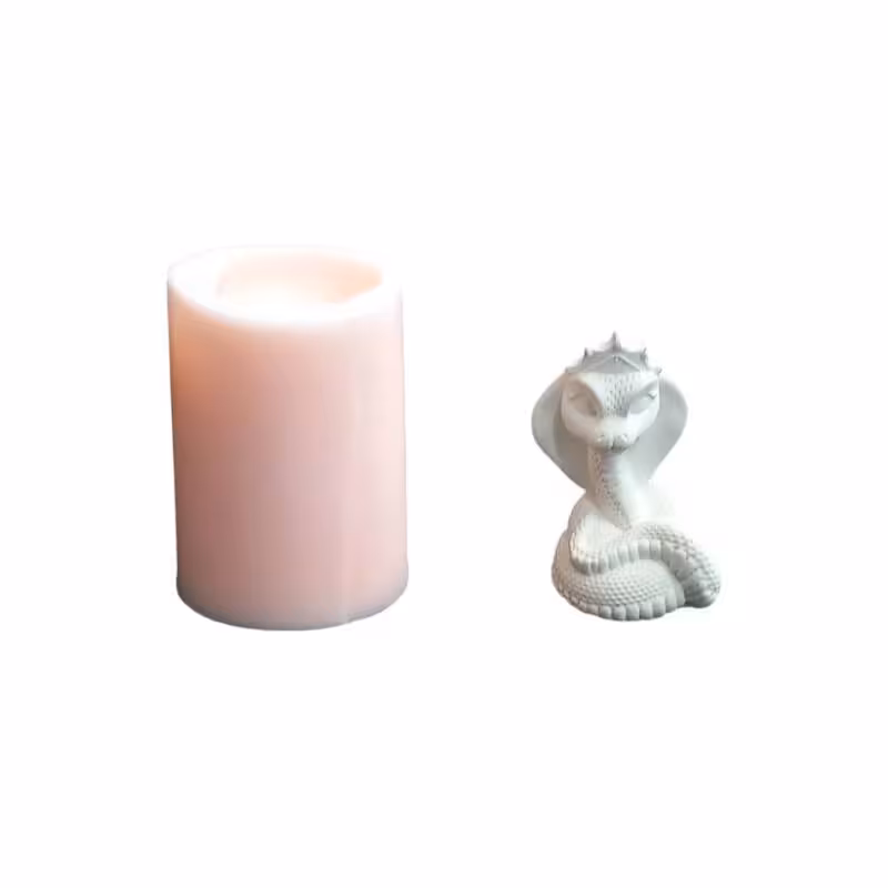 قالب سیلیکونی مار تاج دار کج ارتفاع 4.5سانت