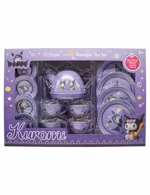 ست چای‌خوری فلزی کرومی