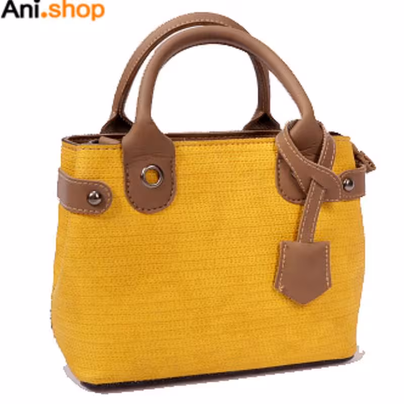 کیف دوشی زنانه خردلی