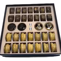 مهره تخته نرد طرح شاه و ملکه کد 1020